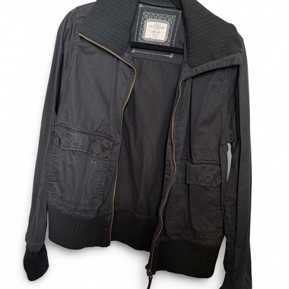 Women’s Black Bomber Jacket